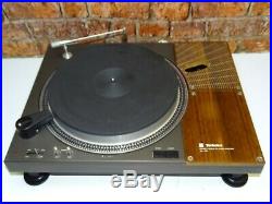 Technics SL-110 Vintage Vinyl Turntable Record Player Deck (NO TONEARM)
