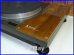 Technics SL-110 Vintage Vinyl Turntable Record Player Deck (NO TONEARM)