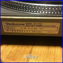 Technics SL-1700 Direct Drive Record Player