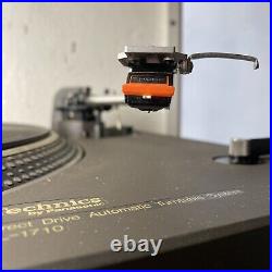 Technics SL-1710 direkt drive turntable Plattenspieler hifi stereo record player