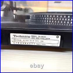 Technics SL-2000 DIRECT DRIVE PLAYER SYSTEM Record player Turn on the power Used Technics SL-2000 DIRECT DRIVE PLAYER SYSTEM Record player Turn on the power Used