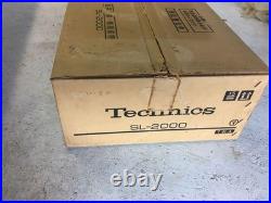 Technics SL-2000 Direct Drive Player System Record Player Operation unconfirmed Technics SL-2000 Direct Drive Player System Record Player Operation unconfirmed