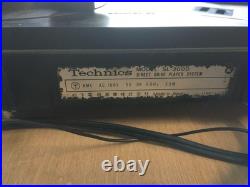 Technics SL-2000 Direct Drive Player System Record Player Operation unconfirmed Technics SL-2000 Direct Drive Player System Record Player Operation unconfirmed