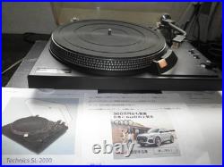 Technics SL-2000 Direct Drive Player System Record Player withAT10G Working Japan Technics SL-2000 Direct Drive Player System Record Player withAT10G Working Japan