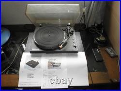 Technics SL-2000 Direct Drive Player System Record Player withAT10G Working Japan Technics SL-2000 Direct Drive Player System Record Player withAT10G Working Japan