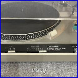 Technics SL-230 Turntable Record Player Tested Working With New Cart & Needle