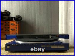 Technics SL-5 Record Player Direct Drive Automatic Turntable System Blue Rare