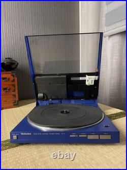 Technics SL-5 Record Player Direct Drive Automatic Turntable System Blue Rare