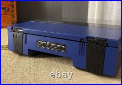 Technics SL-5 Record Player Direct Drive Automatic Turntable System Blue Rare Technics SL-5 Record Player Direct Drive Automatic Turntable System Blue Rare