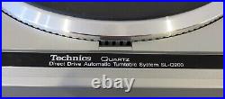 Technics SL-Q200 Quartz Direct-Drive Turntable Record Player