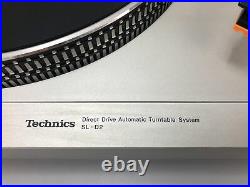 Technics Semi-Automatic Direct Drive SLD2 Auto Return Turntable Record Player AA