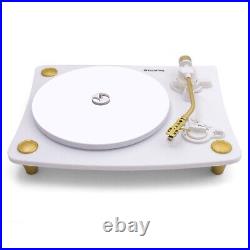 Techplay Ghost White Bluetooth Broadcast Record Player Turntable At3600l Needle Techplay Ghost White Bluetooth Broadcast Record Player Turntable At3600l Needle