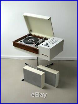 Telefunken Rondo Stereo 101 Vintage 70s Luxus Record Player Radio Palisander
