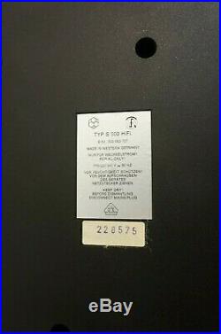 Telefunken S 500 Hifi Turntable Plattenspieler Shure Record Player HI-270