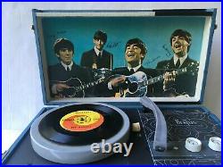 The Beatles Record Player In Excellent Original Condition 1964