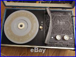 The Beatles Record Player U. S 1964 model 1000 4 speed phonograph with serial tag