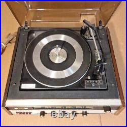 The Fisher 125 Am FM Receiver Turntable Phonograph Record Player Stereo