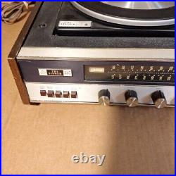 The Fisher 125 Am FM Receiver Turntable Phonograph Record Player Stereo