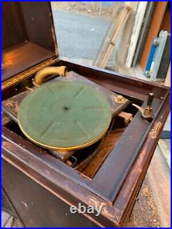 Thomas Edison A250 Antique Disc Phonograph Record Player AS IS PARTS REPAIR Thomas Edison A250 Antique Disc Phonograph Record Player AS IS PARTS REPAIR