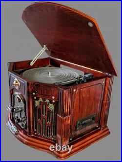 Thomas Pacconi Classics Millennium Series Turntable Record Player TPC-MSE-700-CH