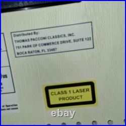 Thomas Pacconi Classics TPC-MSE-804-A Record Player Cassette CD AM/FM Beige