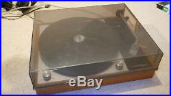 Thorens TD150 MkII vintage Record Player, Turntable with Shure M75EDM2 cartridge