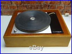 Thorens TD 150 MKII Vintage Vinyl Turntable Record Player Deck (NO TONEARM)