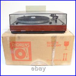 Thorens Turntable TD166 MKII with Original Box VTG Record Player Tested Working