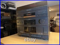Toshiba SL-3149 Hi-Fi Stereo System Record Player 2 Cassette Equalizer Tested