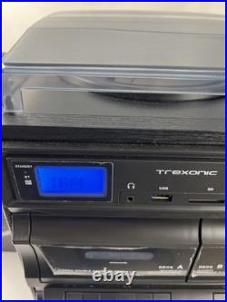 Trexonic 3-Speed Turntable TRX-811BS Bluetooth Vinyl Player & Speakers Video Trexonic 3-Speed Turntable TRX-811BS Bluetooth Vinyl Player & Speakers Video