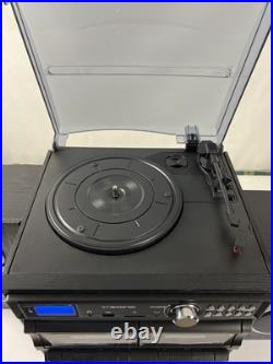 Trexonic 3-Speed Turntable TRX-811BS Bluetooth Vinyl Player & Speakers Video Trexonic 3-Speed Turntable TRX-811BS Bluetooth Vinyl Player & Speakers Video