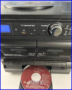 Trexonic 3-Speed Turntable TRX-811BS Bluetooth Vinyl Player & Speakers Video Trexonic 3-Speed Turntable TRX-811BS Bluetooth Vinyl Player & Speakers Video