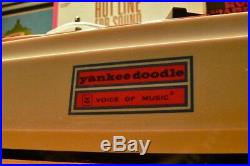 Turntable with Speakers V-M Yankee Doodle 337 Record Player by Voice of Music