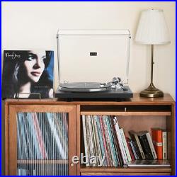Turntables Belt-Drive Record Player with Wireless Output Connectivity, Vinyl Turntables Belt-Drive Record Player with Wireless Output Connectivity, Vinyl