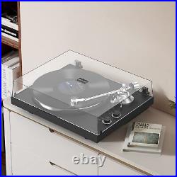 Turntables Belt-Drive Record Player with Wireless Output Connectivity, Vinyl Turntables Belt-Drive Record Player with Wireless Output Connectivity, Vinyl