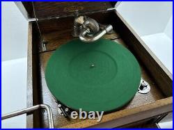 Tyrela Antique Gramophone Phonograph Talking Win Up Record Player Tyrela Antique Gramophone Phonograph Talking Win Up Record Player