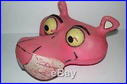 ULTRA RARE! Vintage Coliet Toy Michigan PINK PANTHER record player AWESOME ITEM
