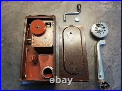 USSR mini GRAMOPHONE PHONOGRAPH Record Player small 1940