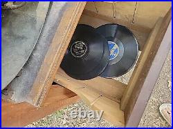 Ultra Rare Edison Victrola Phonograph Record Player Circa1911 Model 0200