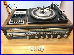Untested But Powers On Lloyd's R861 Vintage Turntable Record Player Receiver