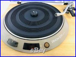 Used Denon DP-1700 Vintage Direct Drive Working VGC Turntable Rare