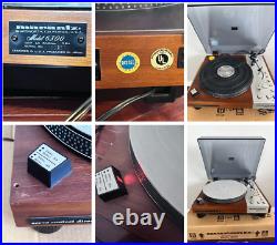 VINTAGE 1970's Marantz 6300 Record player Turntable servo control direct drive