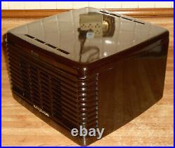 VINTAGE 50's RCA VICTOR 45-EY-3 TUBE BAKELITE 45-RPM RECORD PLAYER Power up ASIS