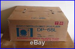 VINTAGE DENON DP-55L TURNTABLE Analog Record Player in Original Box Japan