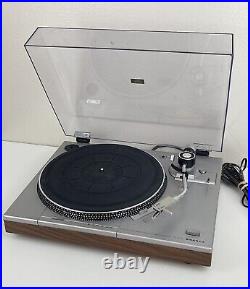 VINTAGE Sanyo TP1012A Record Player Direct Drive DC-Servo System Turntable WORKS