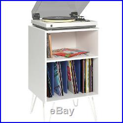 VINYL RECORD PLAYER Storage Stand LP Turntable Rack Retro Table Shelves Album