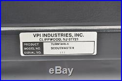 VPI Scoutmaster Turntable Record Player JMW-9 Tonearm withNordost Wire