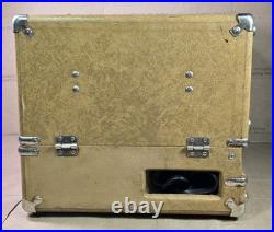 VTG Audiotronics 535V 33/45/78 RPM Portable Record Player withSpeaker WORKS GOOD