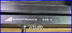 VTG Audiotronics 535V 33/45/78 RPM Portable Record Player withSpeaker WORKS GOOD