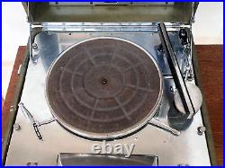 Vassos RCA Victor Special Art Deco Electric Phonograph Record Player Vtg Antique